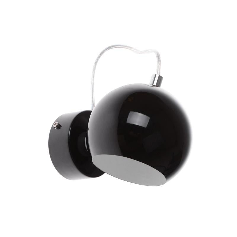 Бра настенное накладное KL-330W/1 E14 BK в спальню для чтения (L56-002)