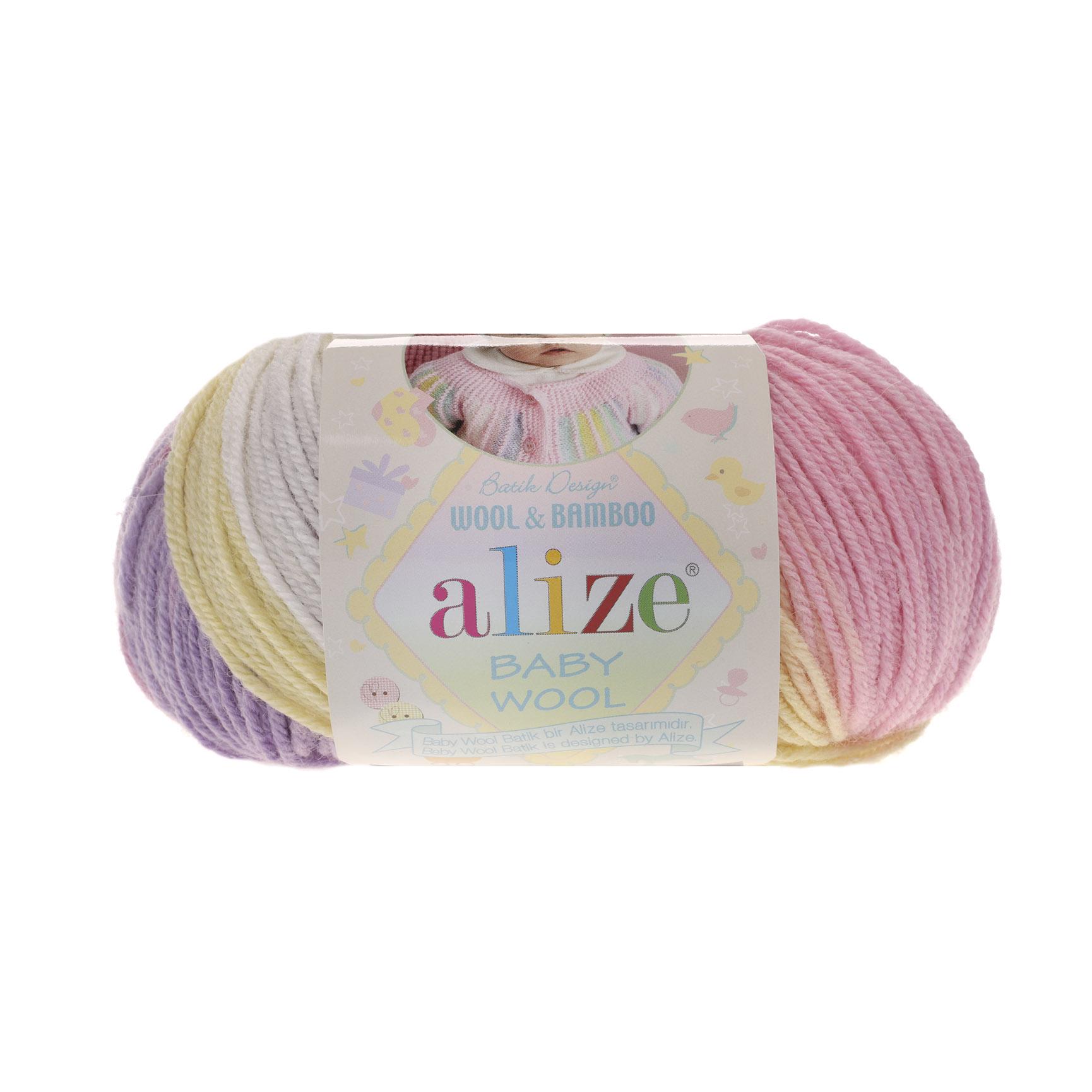 Пряжа Alize Baby Wool Batik 4006