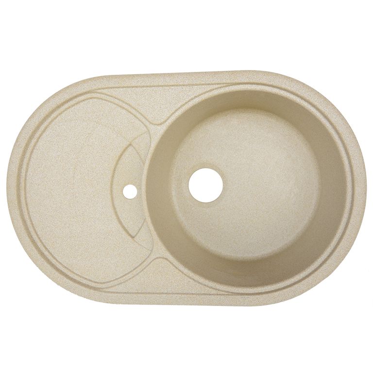 Мийка кухонна Platinum Gazzo 7750 Бежевий (353129)