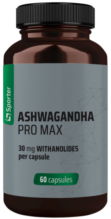 Комплекс Ашваганда Sporter Ashwagandha Pro Max 60 капсул