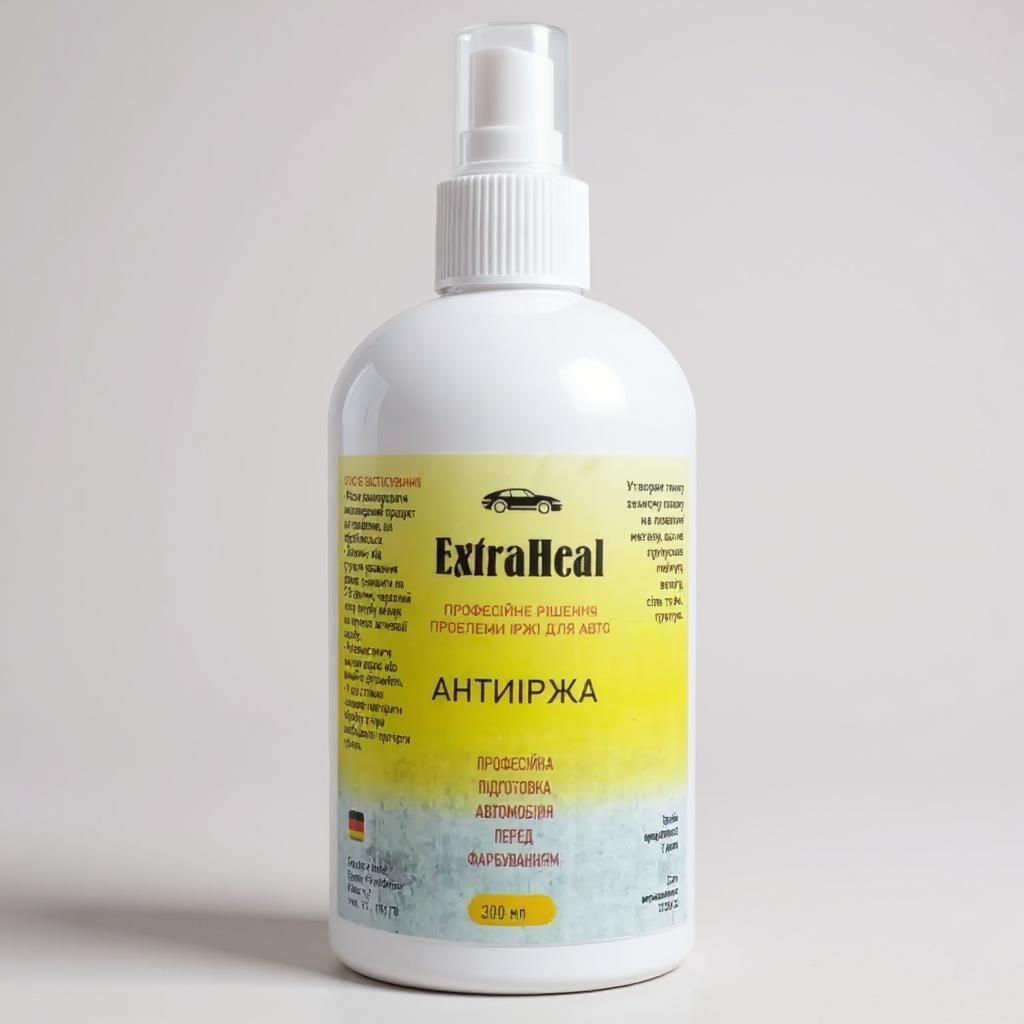 Средство от коррозии Extra Heal препарат для удаления ржавчины антикоррозийный очиститель 300 мл