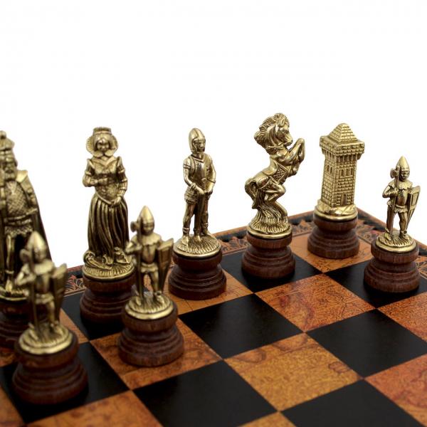 Шахматы подарочные Средневековье 162MW 222MAP - фото 2 Шахматы подарочные Средневековье 162MW 222MAP - фото 2