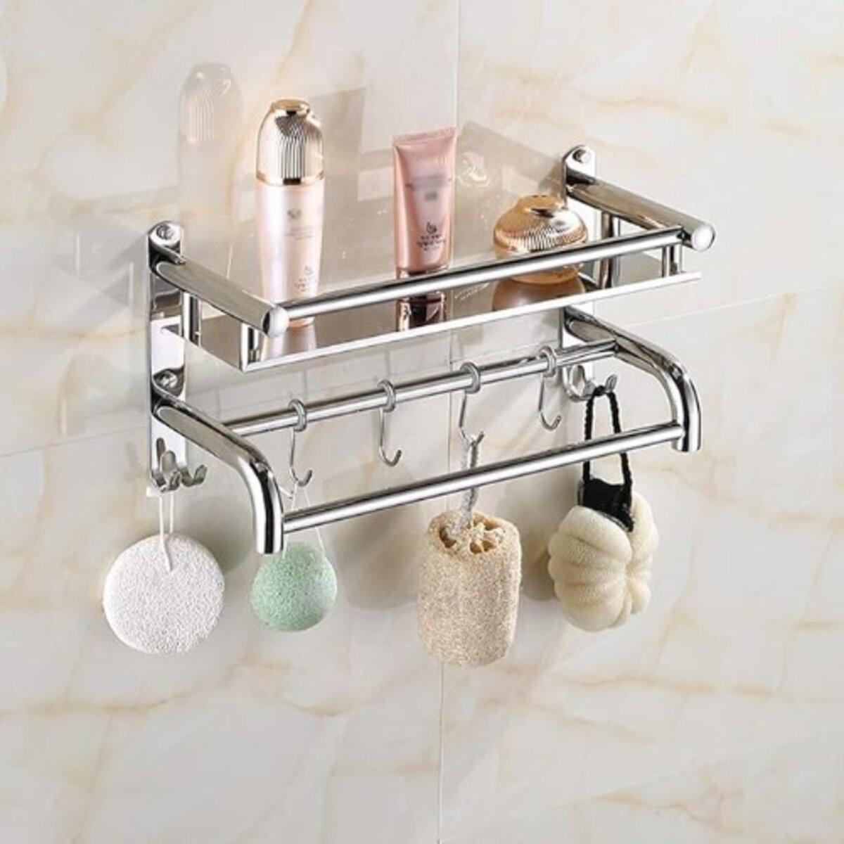 Полиця для ванної кімнати Valeso NSM 015 40х15х19 (3021е) - фото 2