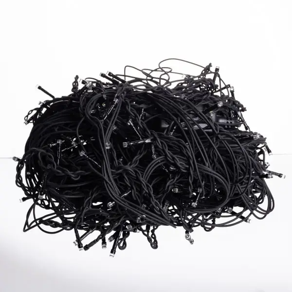 Гірлянда мережна Бахрома вулична 20 м 335 LED діодів зовнішня від мережі чорна нитка колір світла Білий (20MBW) - фото 7 Гірлянда мережна Бахрома вулична 20 м 335 LED діодів зовнішня від мережі чорна нитка колір світла Білий (20MBW) - фото 7