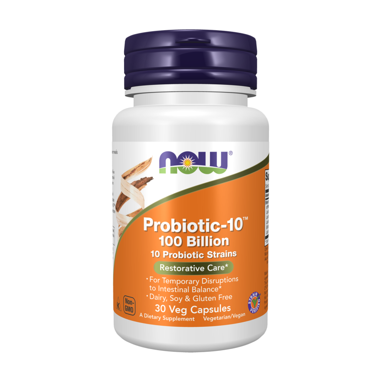 Пробиотик Now Probiotic-10 100 billion 30 капсул