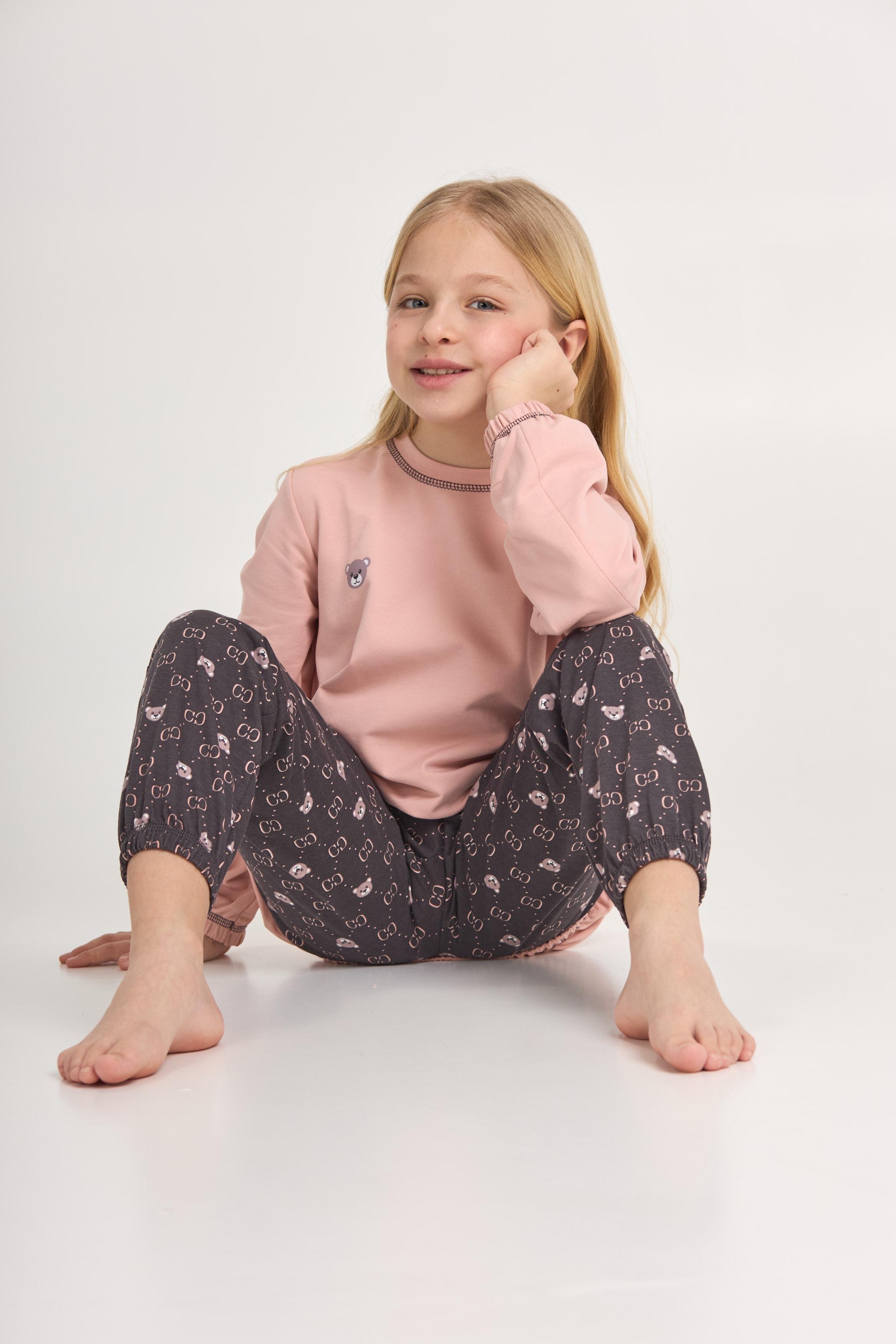 Пижама детская для девочки Ellen orsetto gpf 0481/02/01 152 см Розовый/Коричневый (0481/02/01) Пижама детская для девочки Ellen orsetto gpf 0481/02/01 152 см Розовый/Коричневый (0481/02/01)