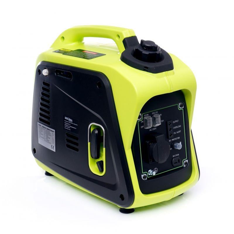 Генератор інверторний бензиновий Kraft&Dele KD680 230V 12V 3.0 кВт Жовтий (KD680)