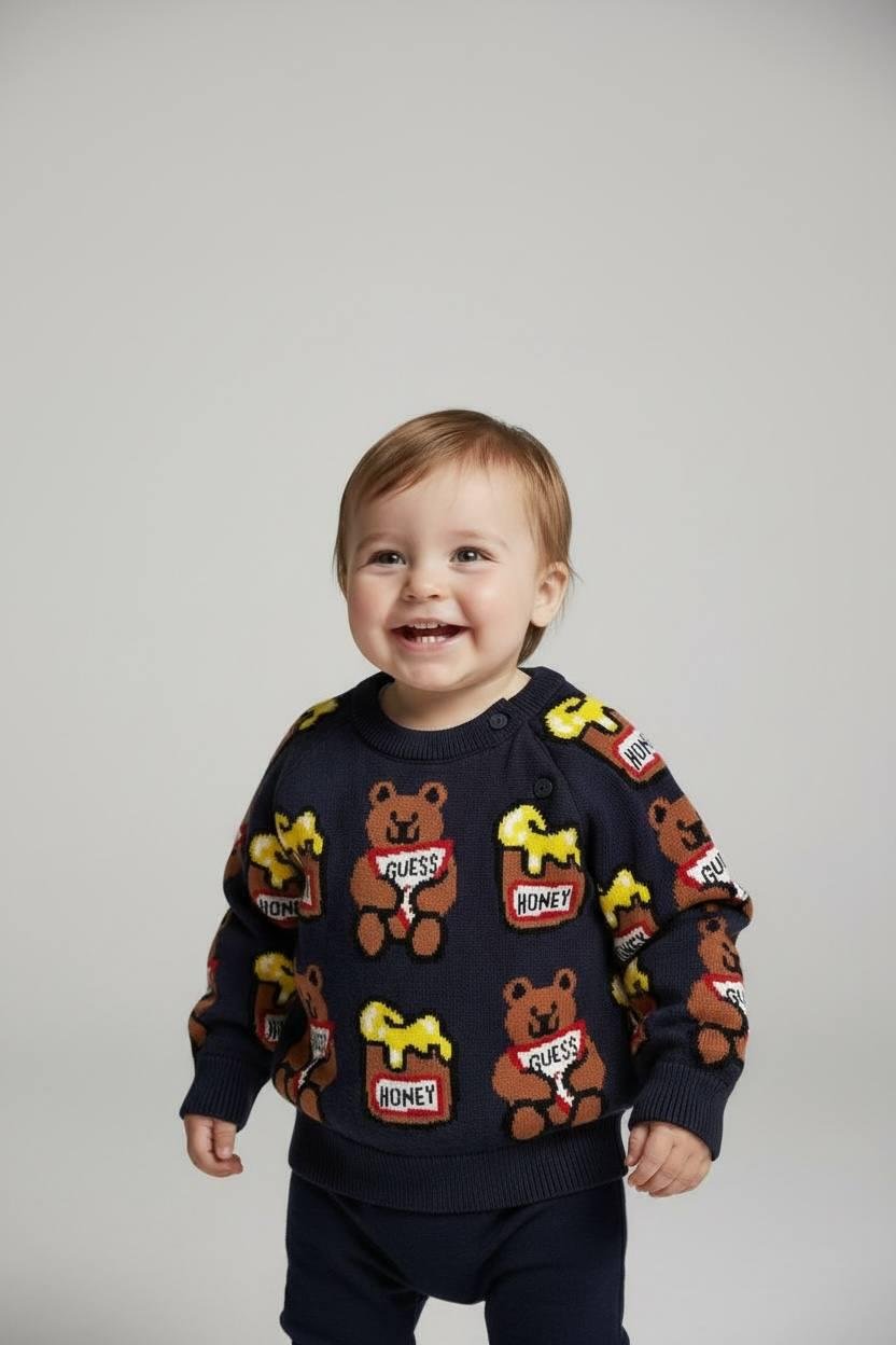Свитшот Guess 12 мес 74 см Синий