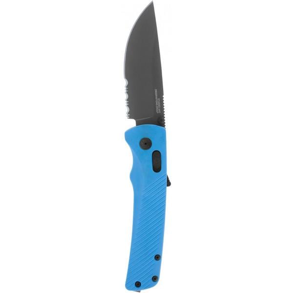 Ніж складний SOG Flash AT Civic Cyan MK3/Partially Serrated (11-18-04-57)