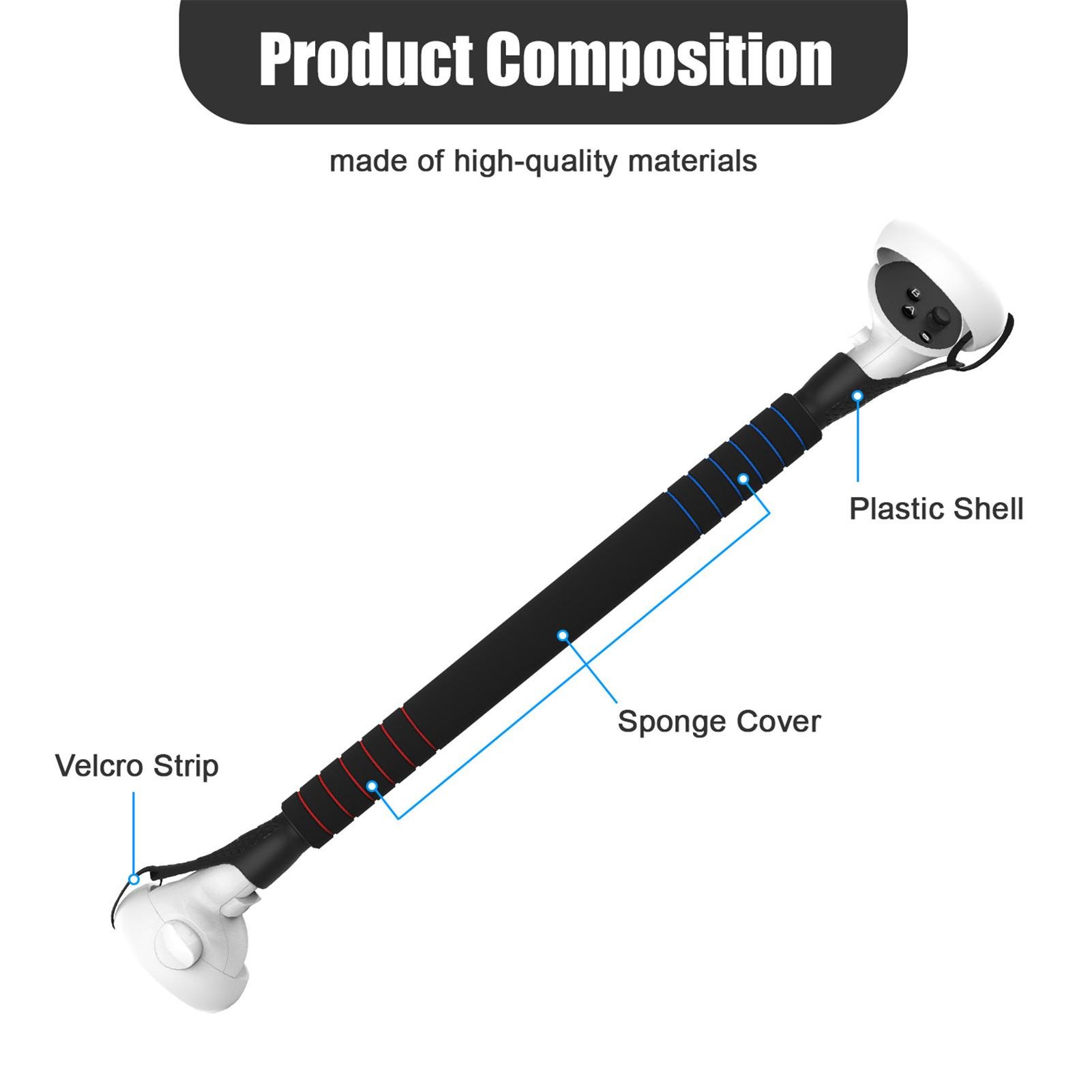 Манипулятор мечей/ножей и палок для Oculus Quest 2/1/Rift S (ACS-MFMNFOQ2) - фото 2 Манипулятор мечей/ножей и палок для Oculus Quest 2/1/Rift S (ACS-MFMNFOQ2) - фото 2