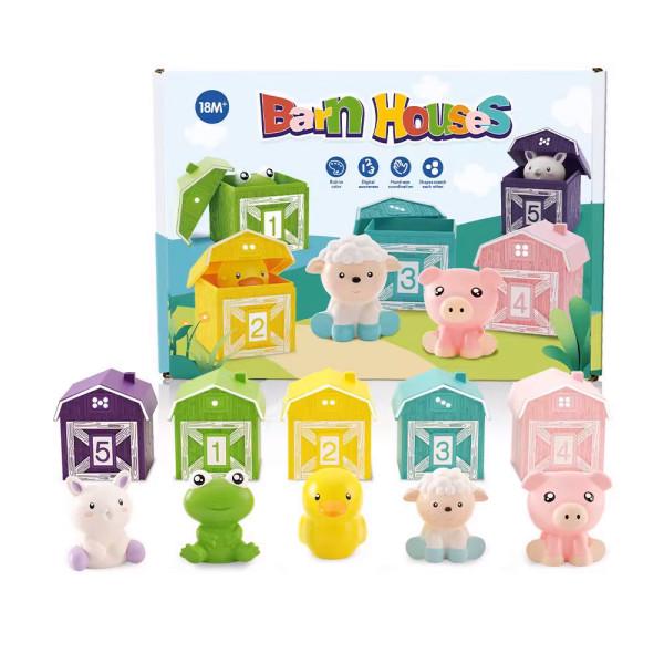 Развивающая игра для детей Barn Houses Ферма
