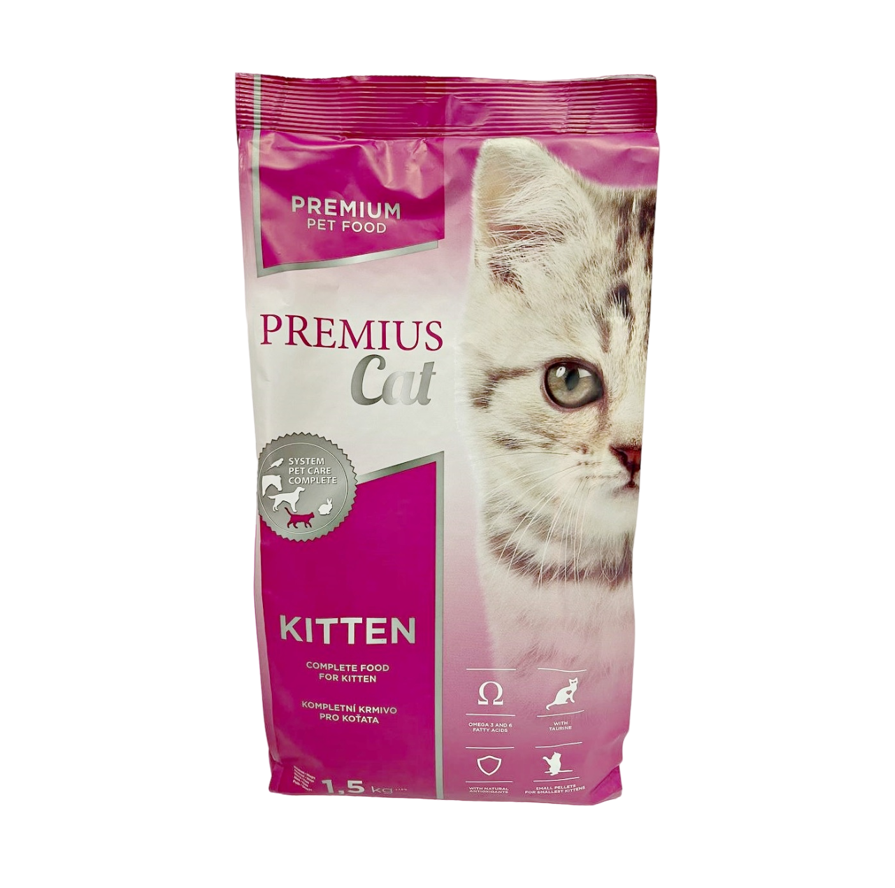 Корм сухий Fitmin Premius для кошенят вагітних і годуючих кішок 1,5 кг