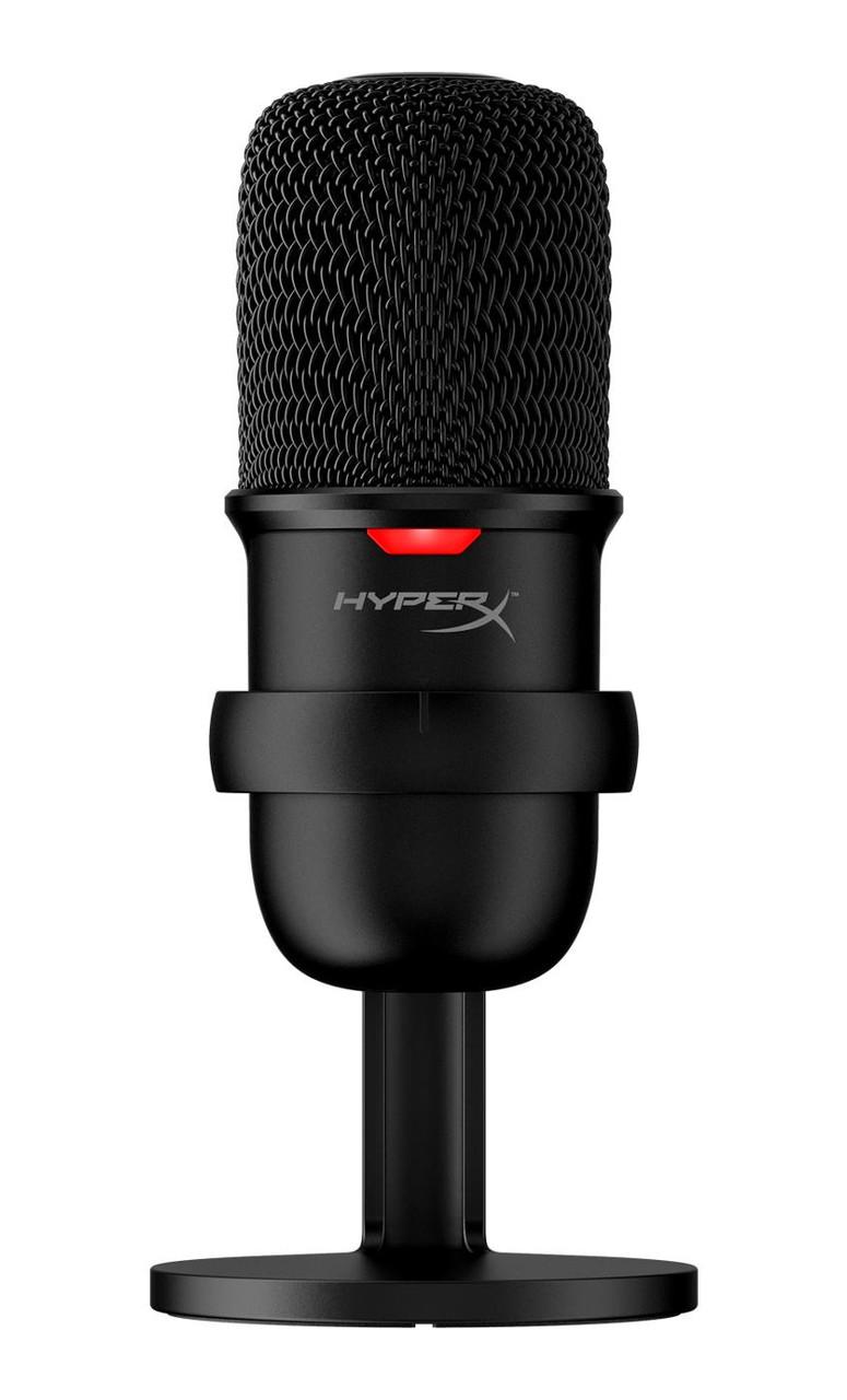 Мікрофон для ПК HyperX SoloCast Чорний для стрімінгу/подкастів (HMIS1X-XX-BK/G) - фото 2 Мікрофон для ПК HyperX SoloCast Чорний для стрімінгу/подкастів (HMIS1X-XX-BK/G) - фото 2