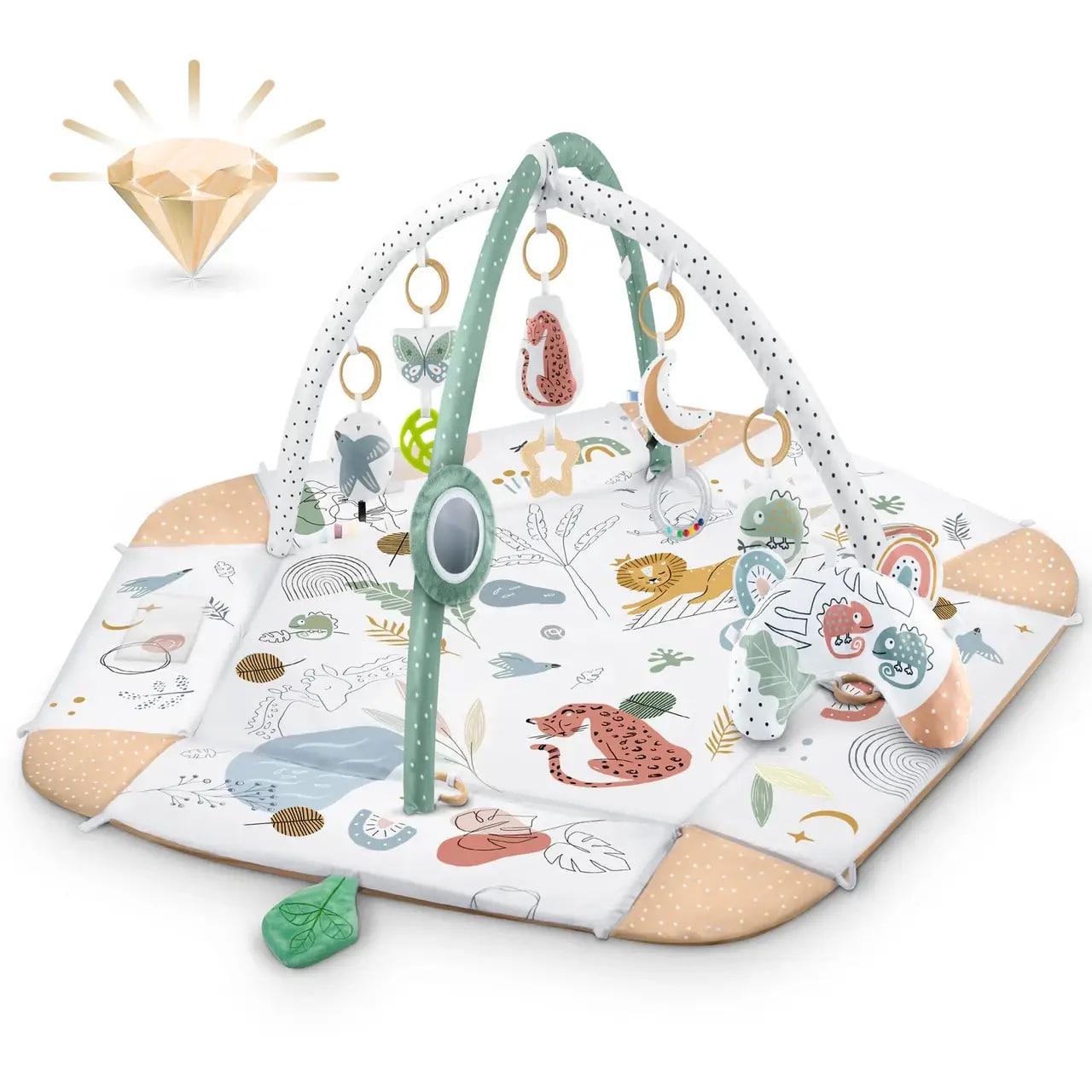 Развивающий интерактивный коврик для младенцев Nukido Lew - фото 7 Развивающий интерактивный коврик для младенцев Nukido Lew - фото 7