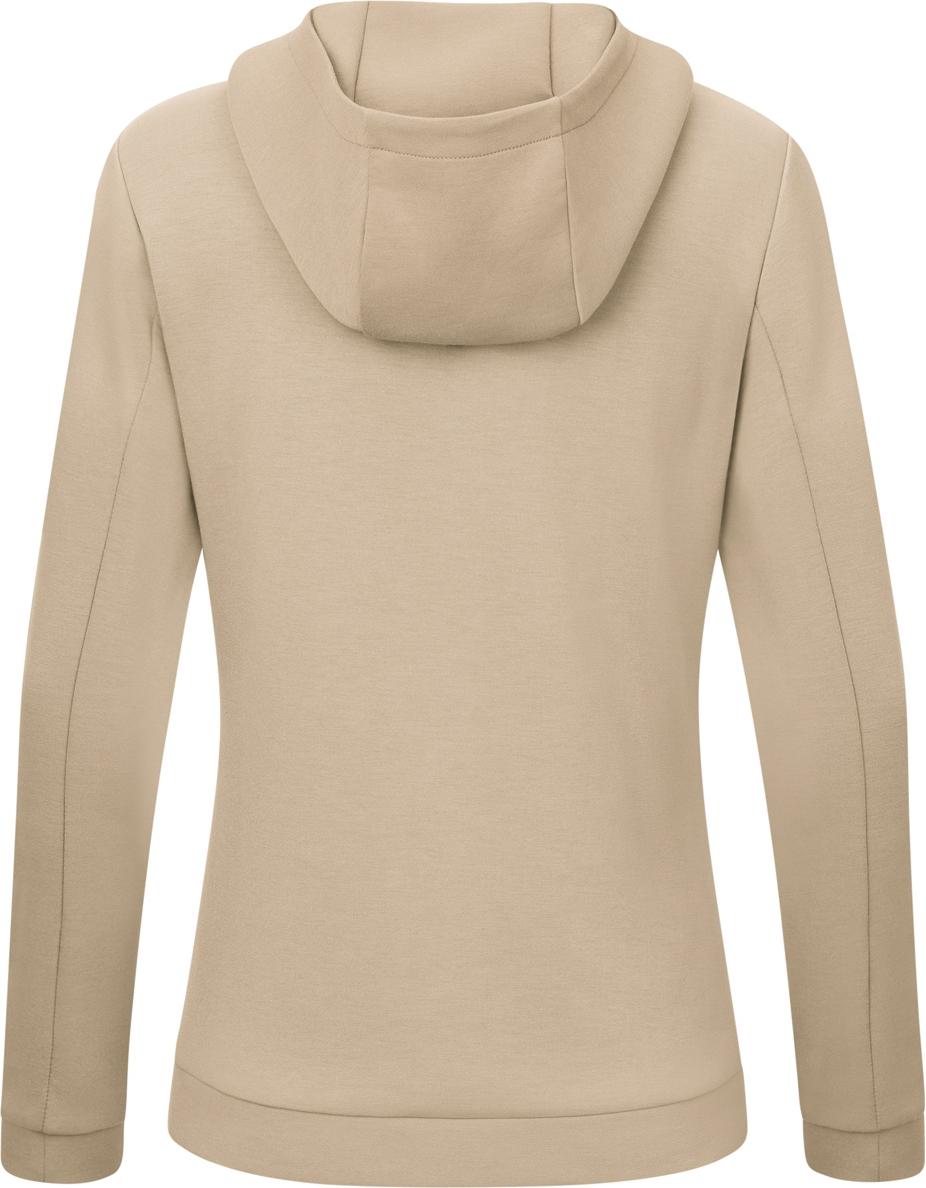 Толстовка женская Jako PRO 6745-385 S Бежевый (43153-45) - фото 2 Толстовка женская Jako PRO 6745-385 S Бежевый (43153-45) - фото 2