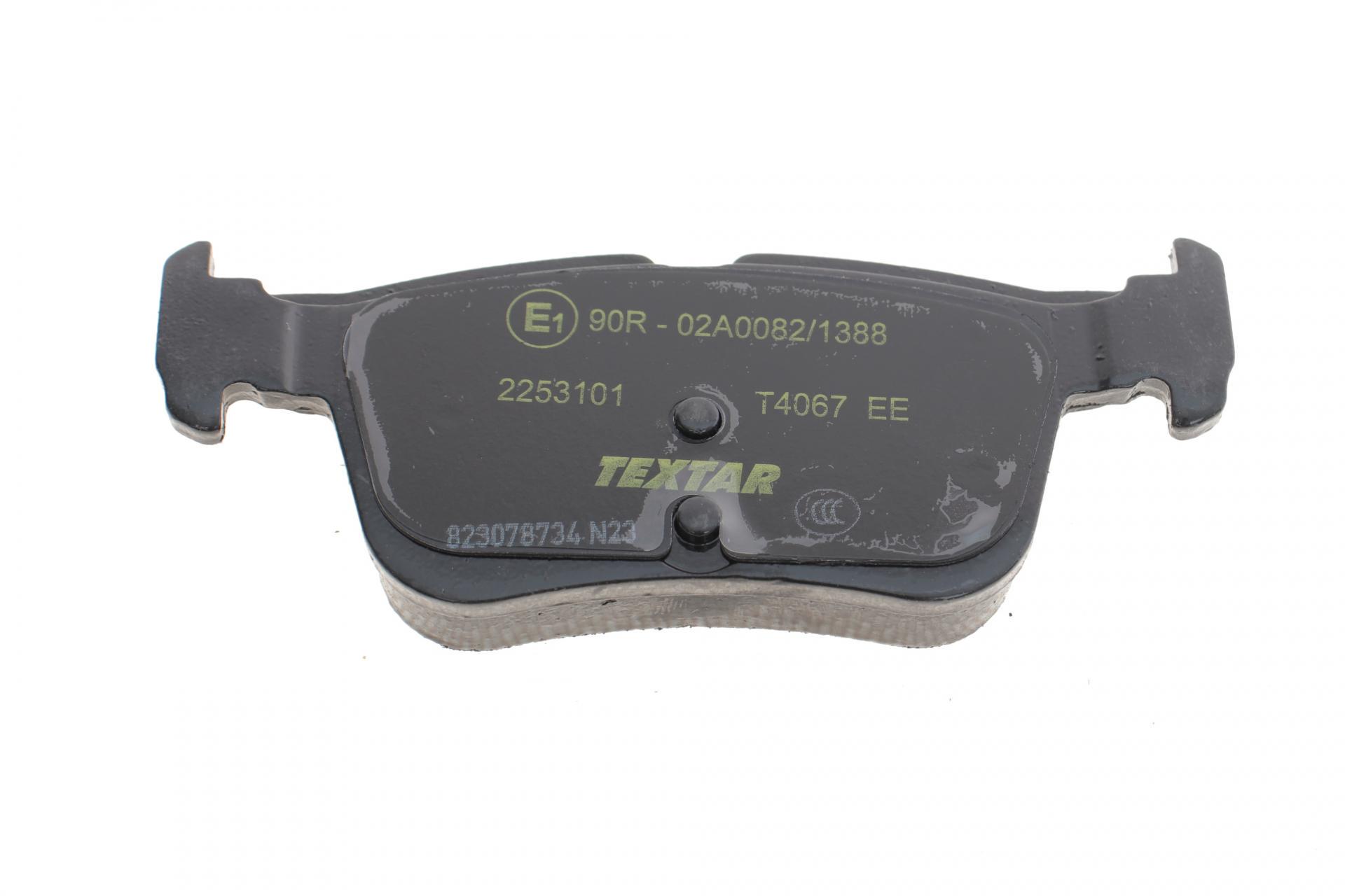 Колодки тормозные задние Ford Mondeo 12-/Galaxy/S-Max 15-/ Kuga 19-Teves Q+-2253101 TEXTAR Колодки тормозные задние Ford Mondeo 12-/Galaxy/S-Max 15-/ Kuga 19-Teves Q+-2253101 TEXTAR