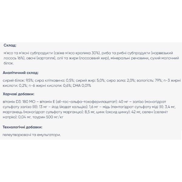 Корм для кошек Monge Cat GRILL Wet Kitten лосось 0,085 кг (27260436) - фото 2 Корм для кошек Monge Cat GRILL Wet Kitten лосось 0,085 кг (27260436) - фото 2