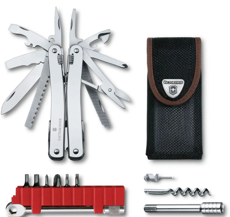 Мультитул Victorinox Swiss Tool Spirit X Plus Ratchet (Vx30236.N) - фото 2