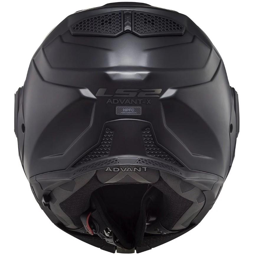 Мотошлем LS2 FF901 Advant X Solid ECE22.06 3XL Matt Black (32432) - фото 4