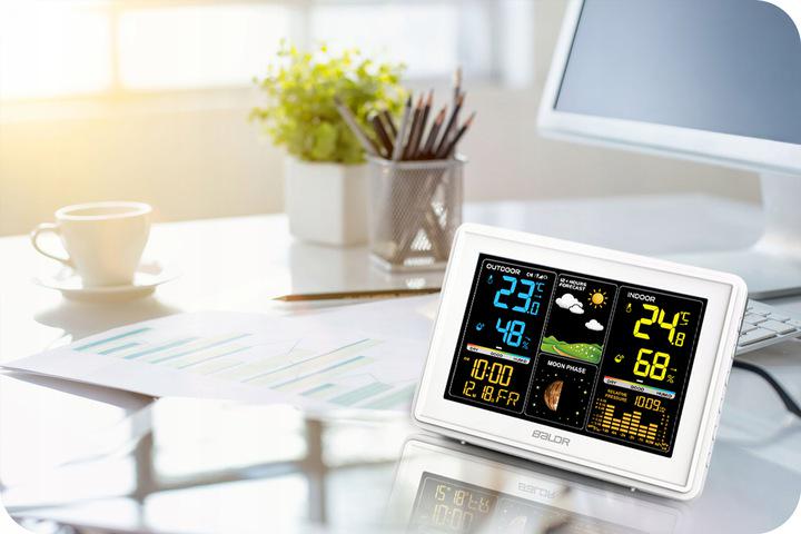 Метеостанція домашня Baldr BD-907 бездротова (390701) - фото 8