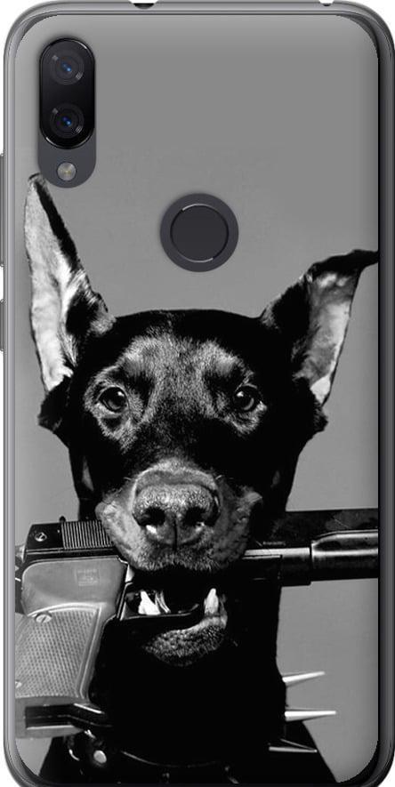 Чехол на Xiaomi Mi Play Доберман (2745t-1644-42517)