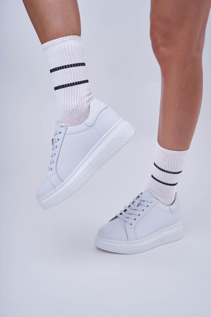 Слипоны женские AllShoes р. 36 Белый (169072)