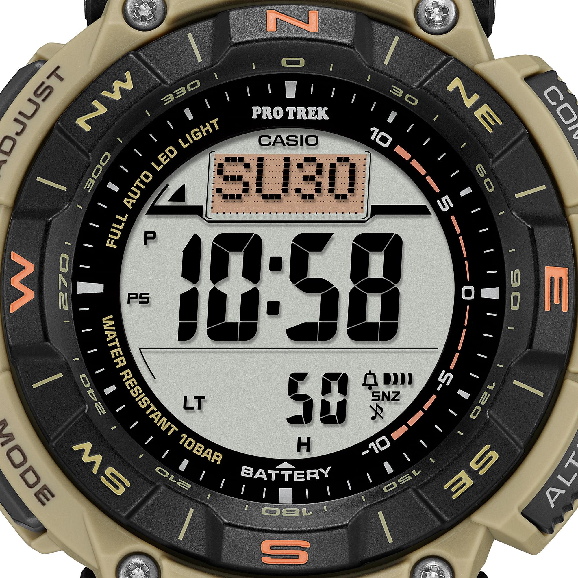 Чоловічий годинник Casio Pro Trek (PRG-340-SC-5CR) - фото 7