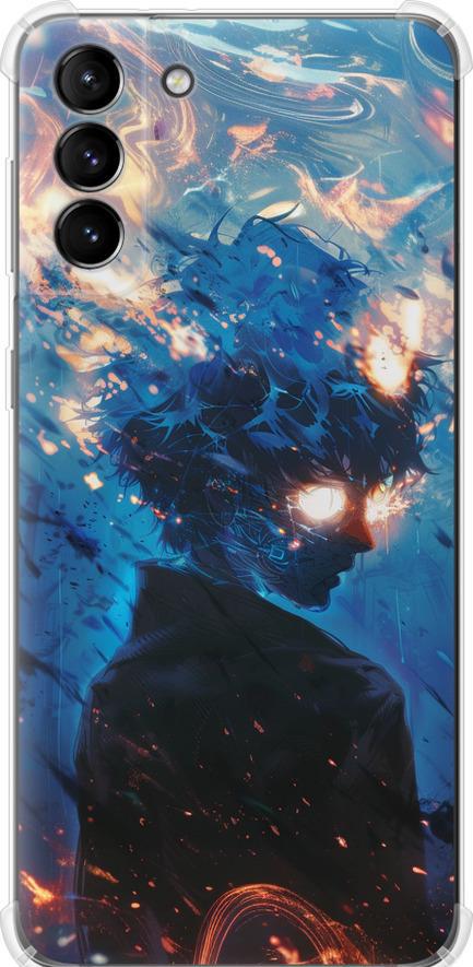 Чехол на Samsung Galaxy S21 Plus Сатору Годжо (6129sp-2115-42517) Чехол на Samsung Galaxy S21 Plus Сатору Годжо (6129sp-2115-42517)