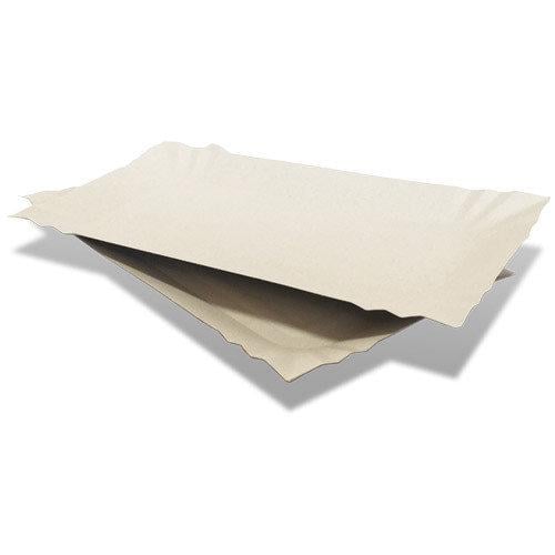 Тарілка картонна з бортиками 14х25 см 100 шт. (106012)