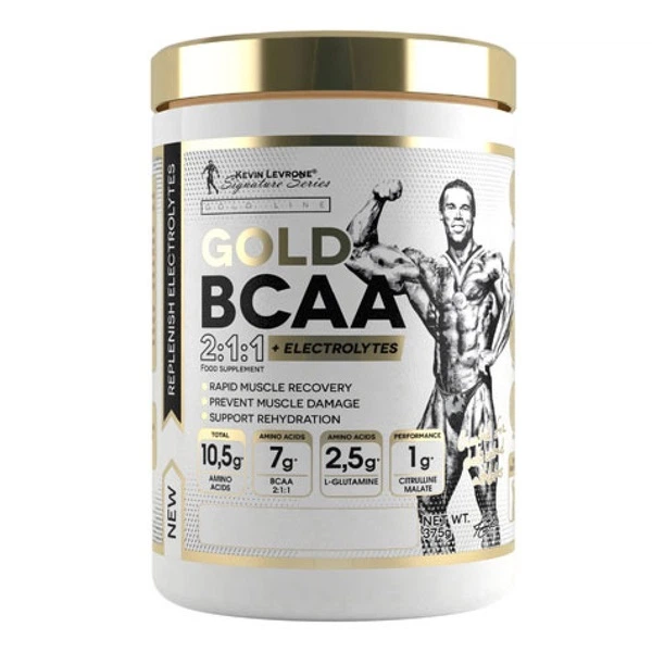 Комплекс Kevin Levrone Gold BCAA 375 г + glutamine + electrolytes Citrus/Peach (KEV-20531)