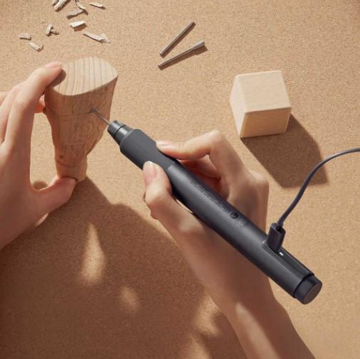 Гравер-ручка Mijia Сarving Pen и 16 насадок Grey - фото 4 Гравер-ручка Mijia Сarving Pen и 16 насадок Grey - фото 4