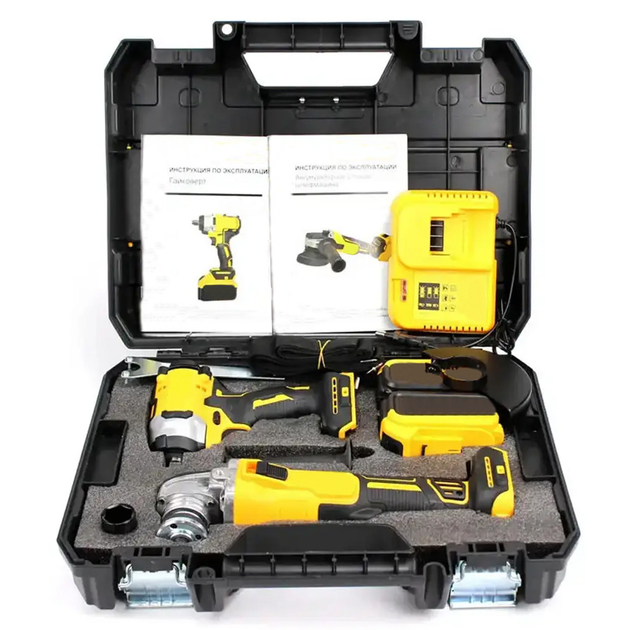 Набор инструментов аккумуляторный в кейсе 2в1 - фото 2