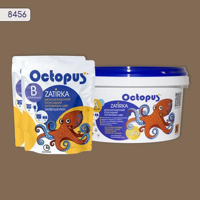 Затирка для плитки Octopus Zatirka 8456 эпоксидная 2,5 кг