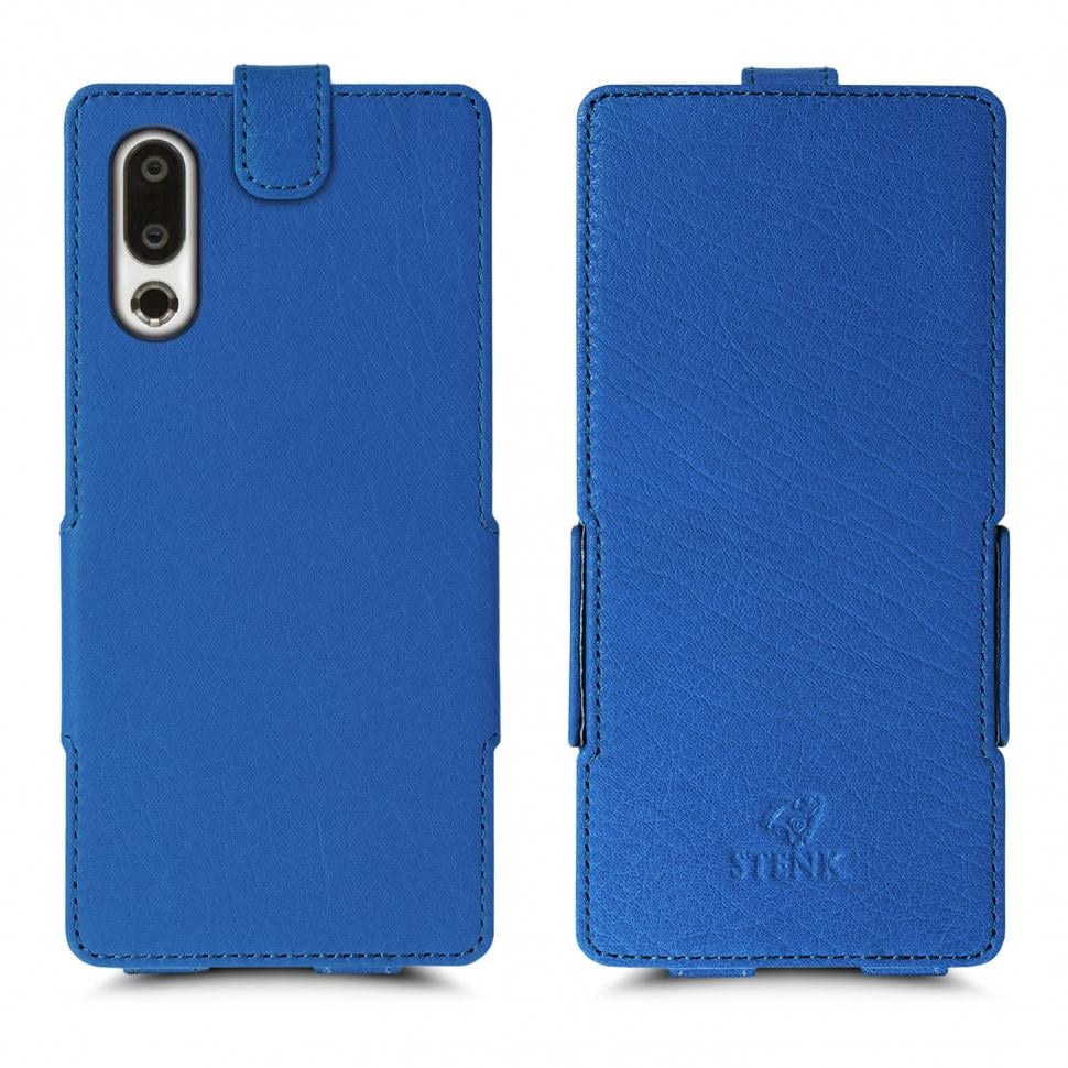 Чехол флип Stenk Prime для Meizu 16s Ярко-синий (67042)