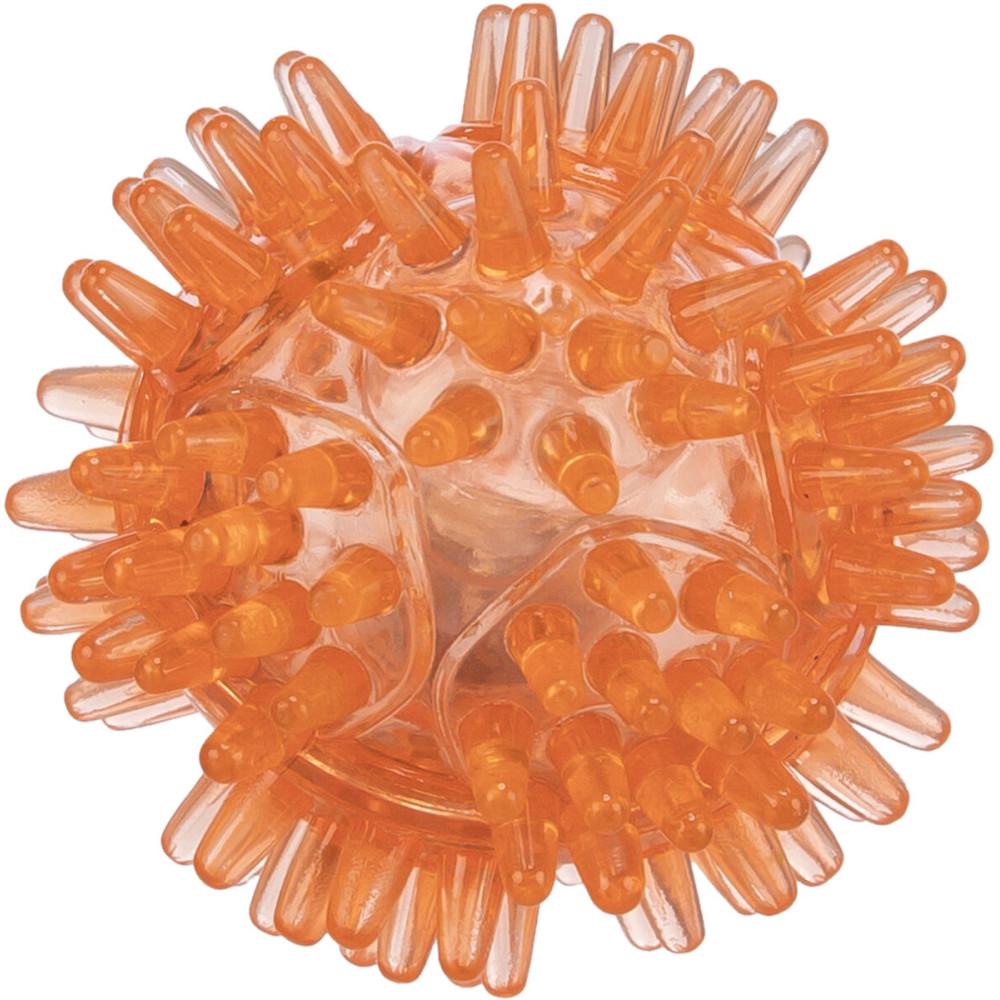 Игрушка для собак Trixie Мяч игольчатый мигающий резина 5 см (4011905336404)