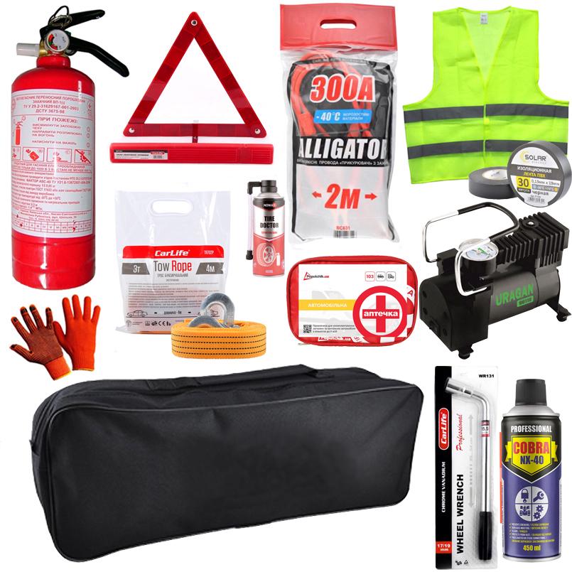 Ремонтный набор автомобилиста Uragan (34733)