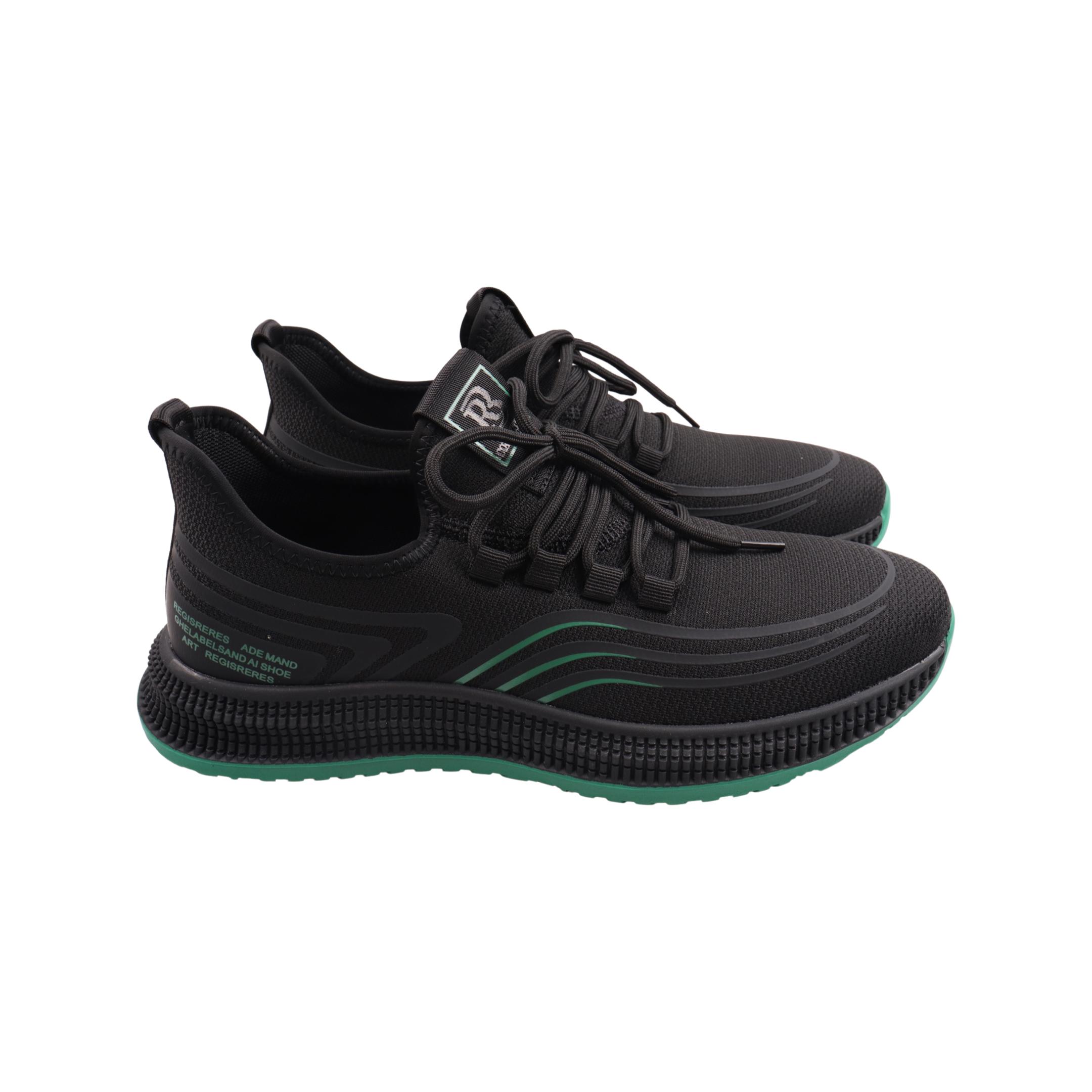 Кроссовки мужские Berisstini из текстиля р. 45 Черный (149-23DK)