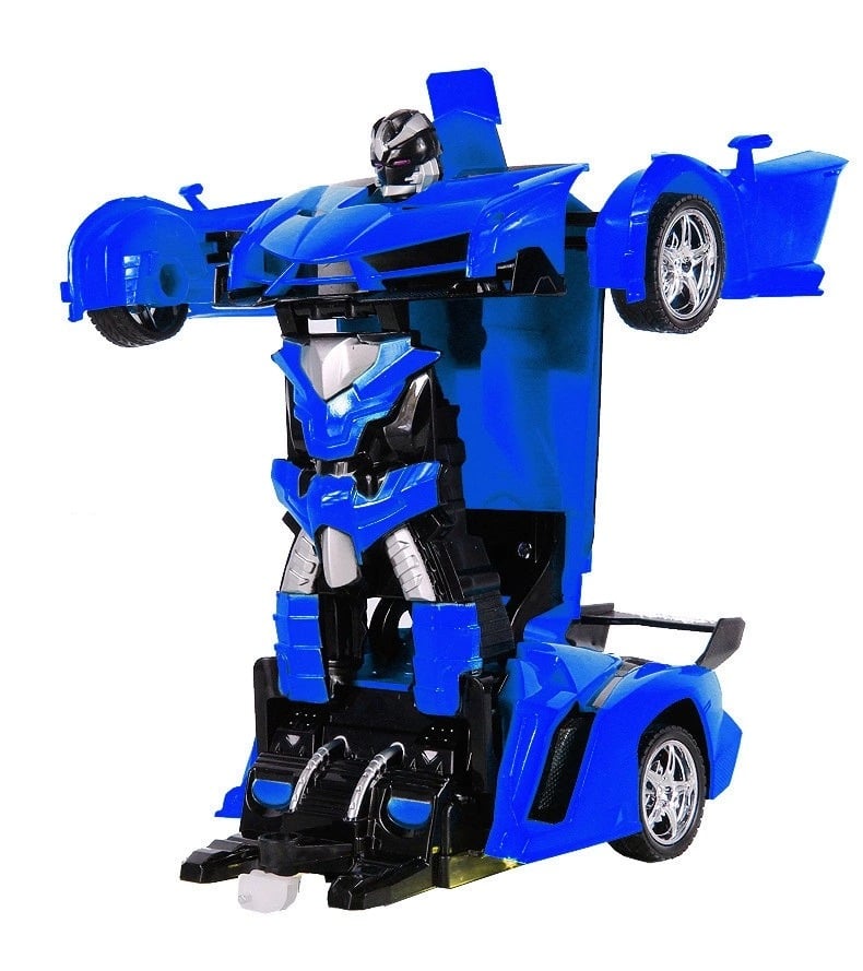 Трансформер на радиоуправлении Lamborghini Transformer Robot Car Синий