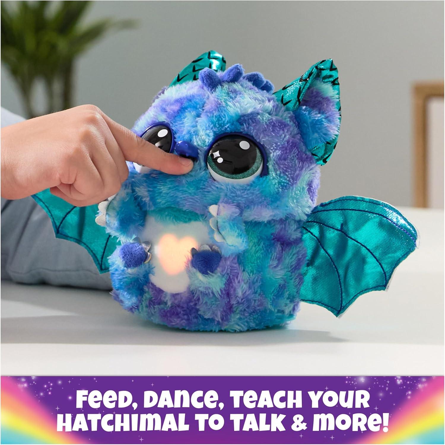 Игрушка интерактивная Хэтчималс Драко в яйце Hatchimals Alive Mystery Hatch Draggle (FR24) - фото 5 Игрушка интерактивная Хэтчималс Драко в яйце Hatchimals Alive Mystery Hatch Draggle (FR24) - фото 5