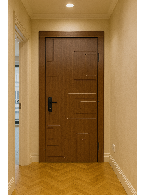 Двері вхідні праві MSM Вулкан МДФ/МДФ 2050х860 мм Горіх новус - фото 2 Двері вхідні праві MSM Вулкан МДФ/МДФ 2050х860 мм Горіх новус - фото 2