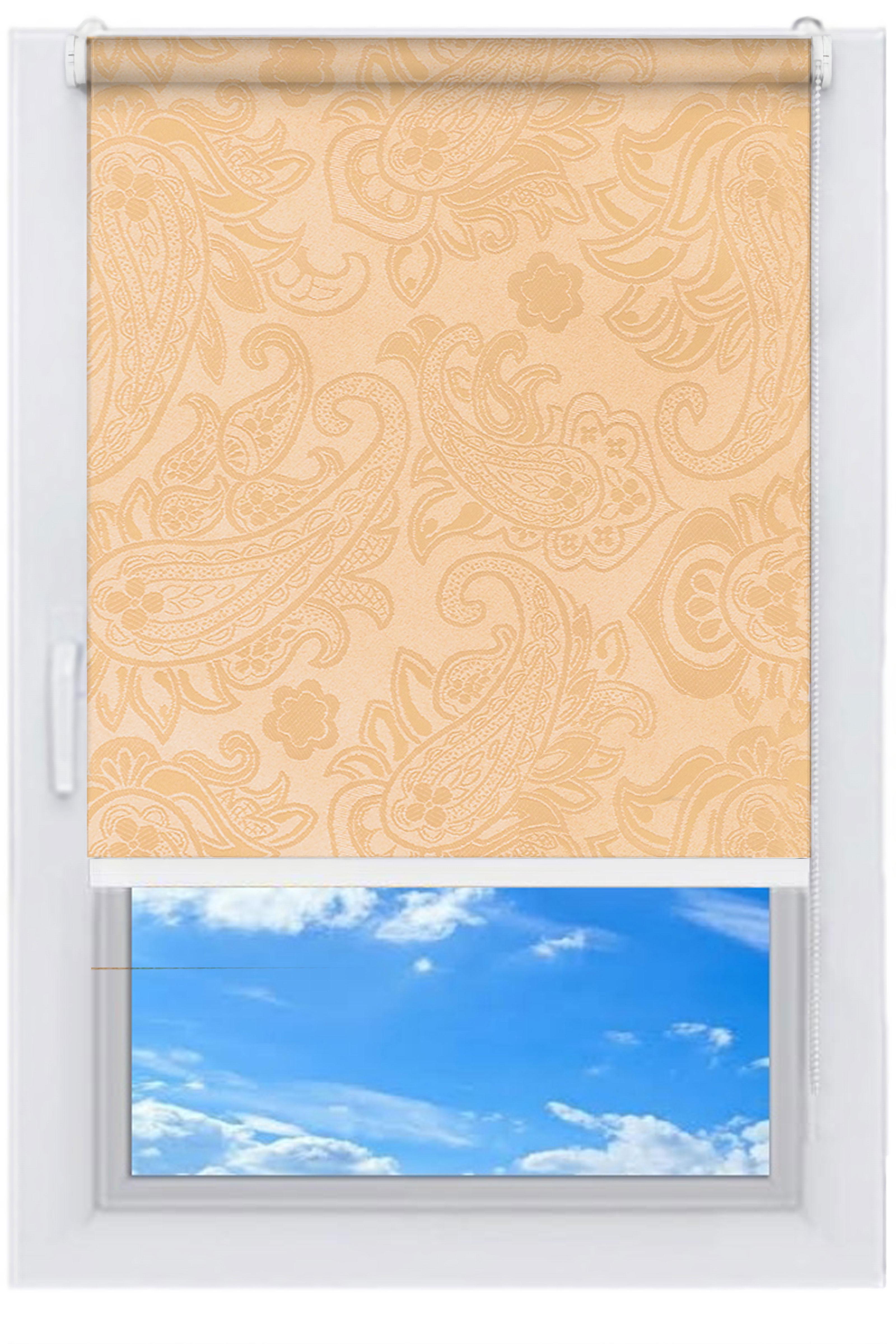 Рулонная штора NewTex Бали 110х165 см Персиковый (2070) - фото 2