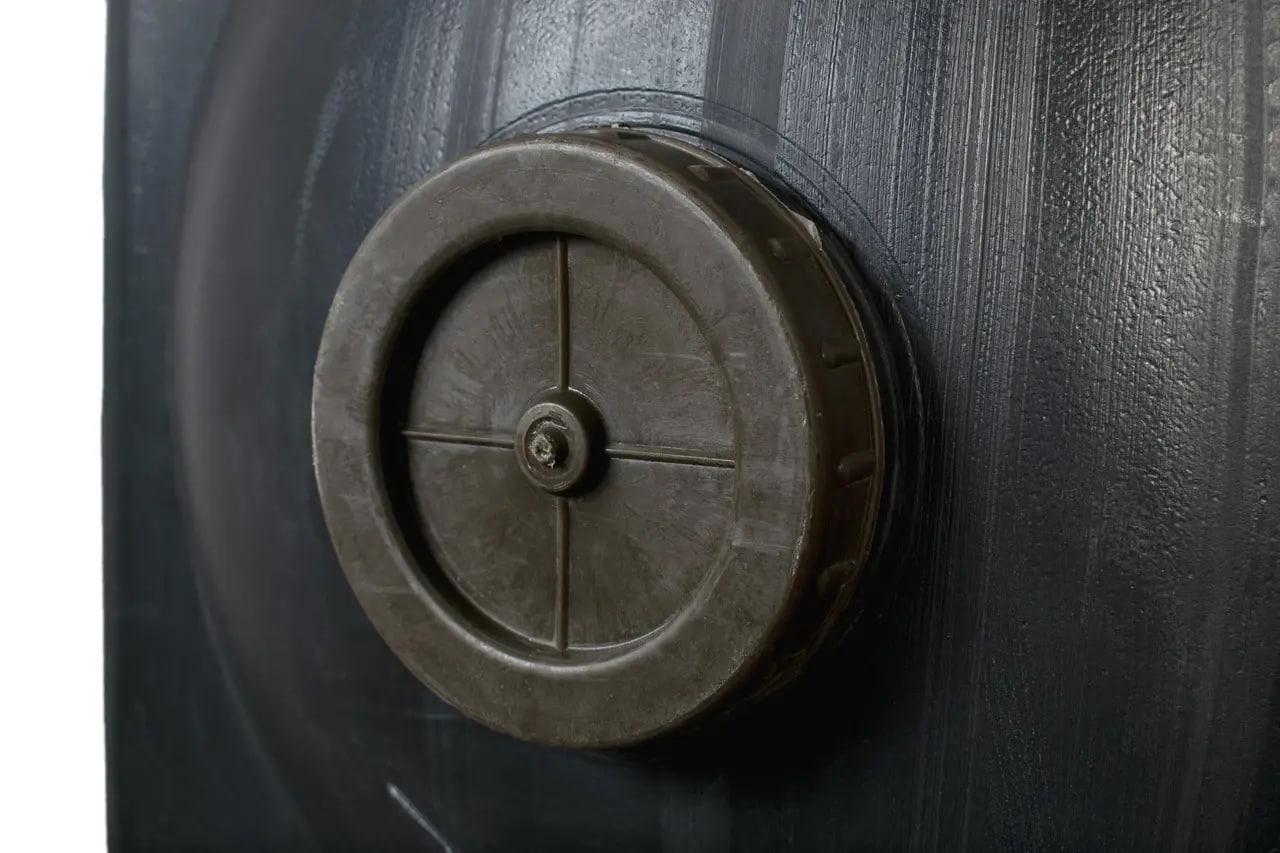 Бочка для води літній душ пластиковий плоский 70 л (БАКДУШ70ПЛС) - фото 5