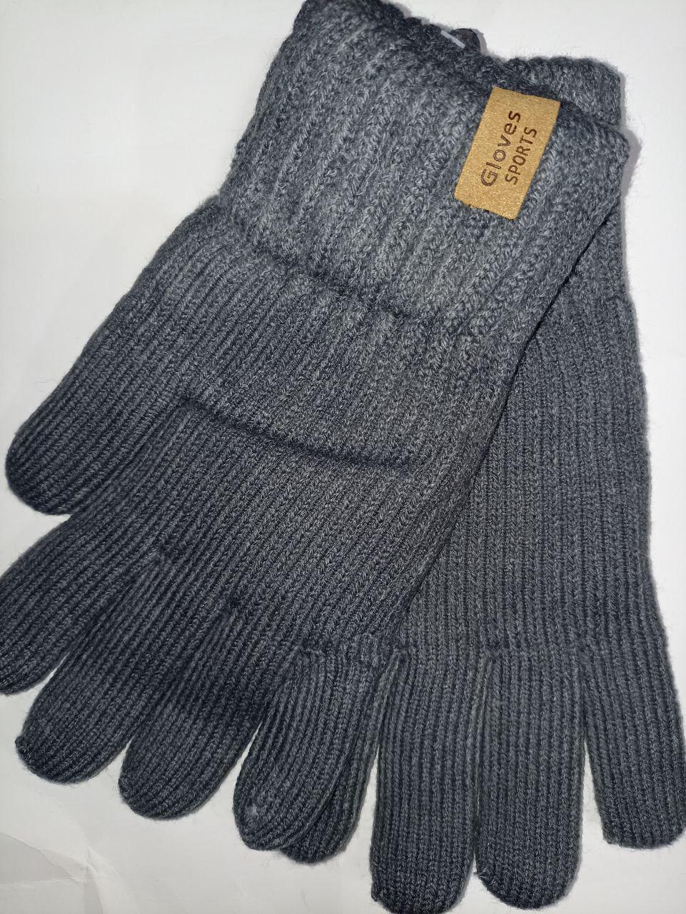 Перчатки зимние мужские КОРОНА 8202k One size Серый Перчатки зимние мужские КОРОНА 8202k One size Серый