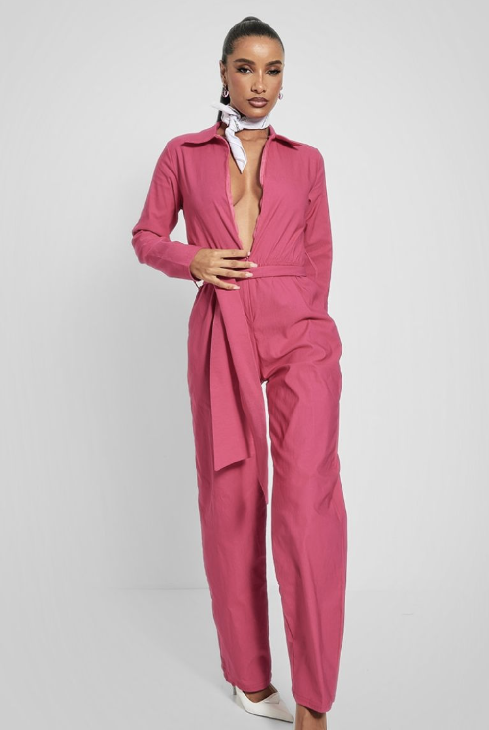 Комбинезон Pretty Little Thing CNG5923 L Малиновый Комбинезон Pretty Little Thing CNG5923 L Малиновый