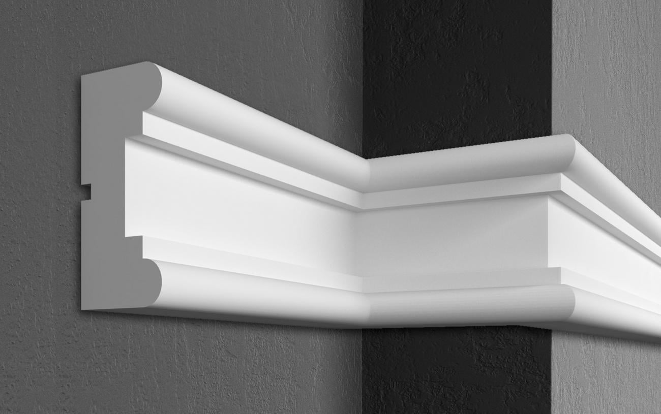 Карниз Prestige decor MC 131 без покрытия 160x70 мм 2000 мм (12370270)