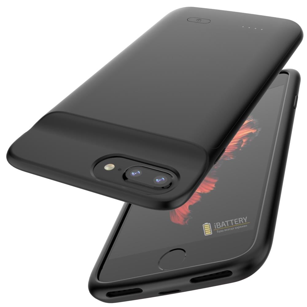 Чохол акумулятор для iPhone 6+/6s+/7+/8+ 5000 mAh Black - фото 7