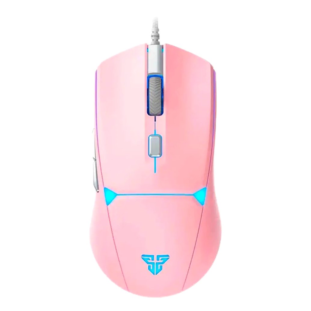 Компьютерная мышка игровая Fantech VX7V2 Crypto II USB Розовый (3001623960)