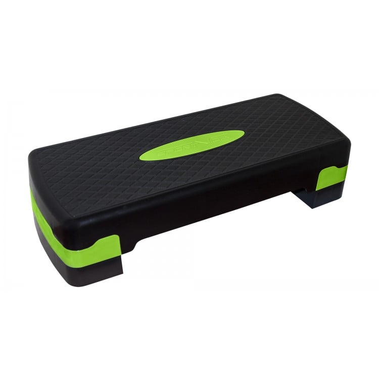 Степ-платформа SportVida Черно-салатовый