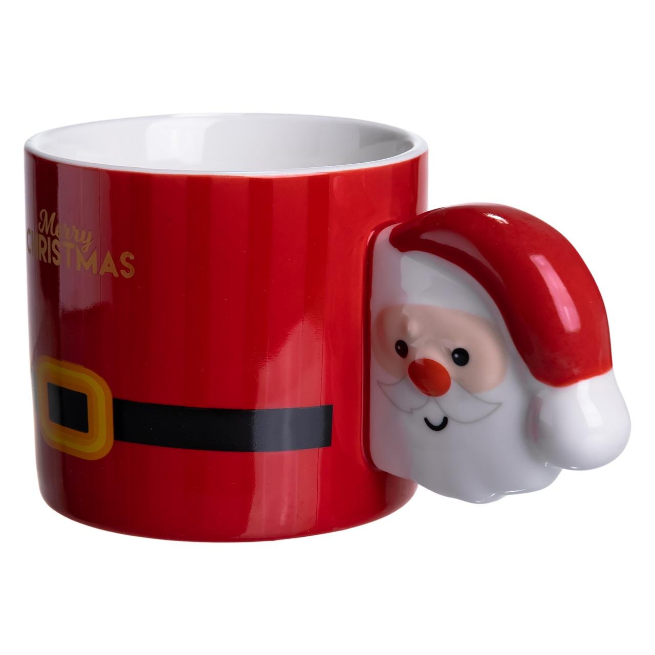 Чашка фарфоровая Санта 400 мл (FM-CS-51R) - фото 3