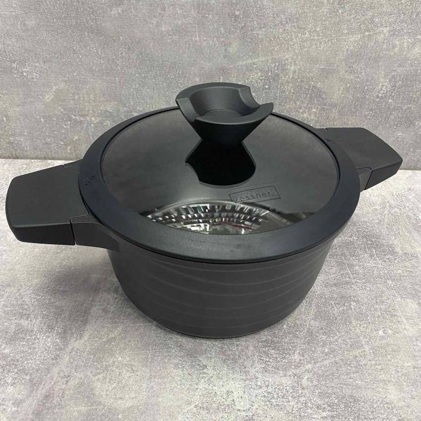 Каструля з кришкою Lessner Pro New 2,7 л Black (55872-20) - фото 5 Каструля з кришкою Lessner Pro New 2,7 л Black (55872-20) - фото 5